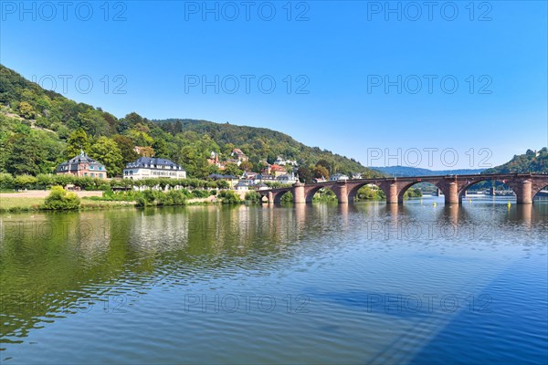 View of bridge called Karl Theodor Bridge