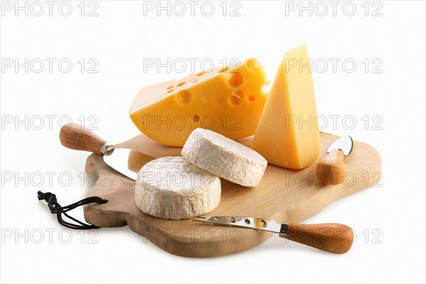 Different types of cheeses