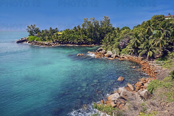 Headland of North East Point Mahe Island