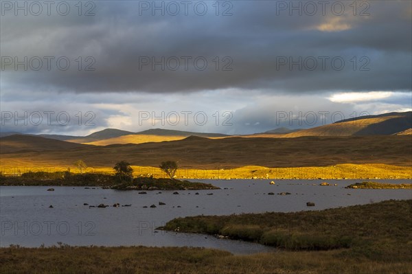 Sunset at Loch Ba