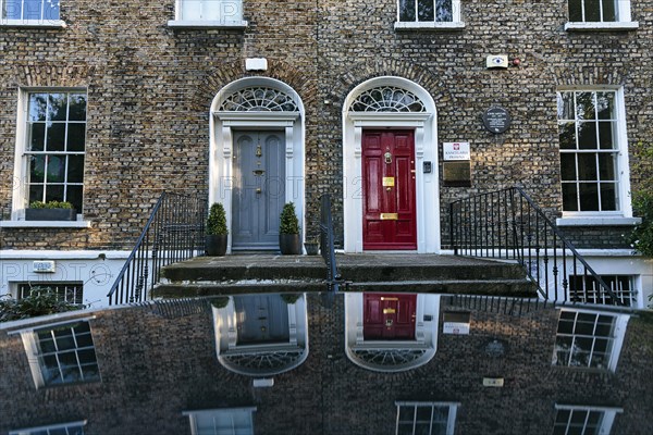 Typical terraced houses