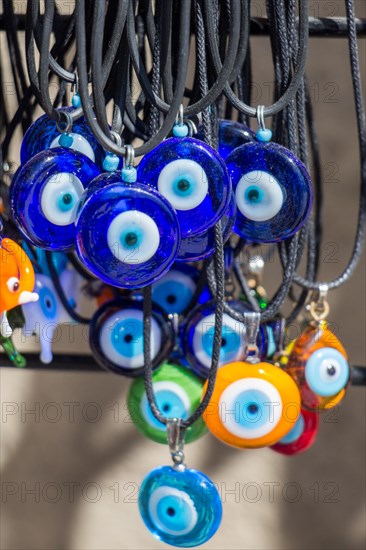 Evil eye bead as Amulet souvenir from Turkey