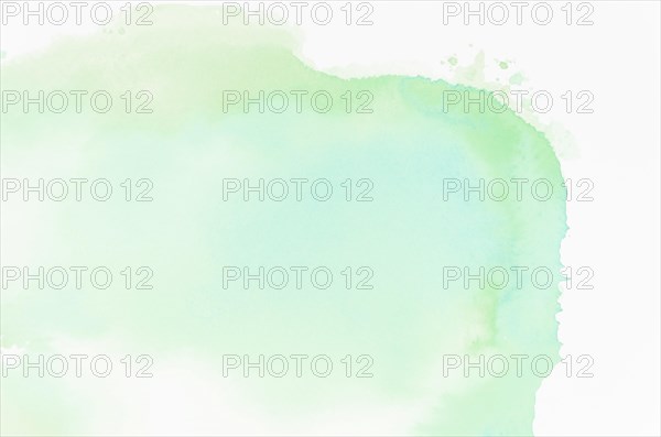 Green abstract watercolor texture background