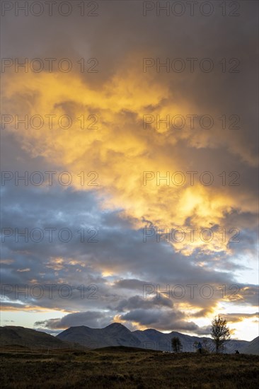 Sunset at Loch Ba