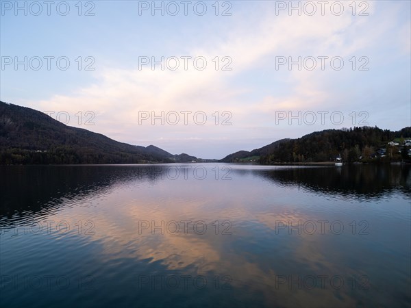 Morning atmosphere at Lake Fuschl