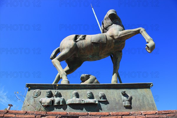 Statue of Centaur in the area of the Forum