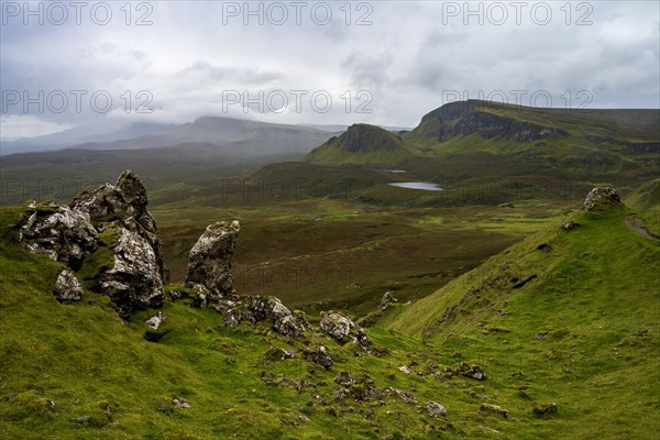 Quiraing Rock Landscape