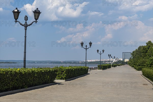 River banks of the Volga