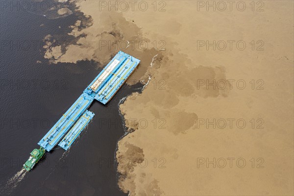 Confluence of the Rio Negro and the Amazon