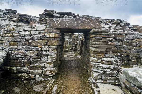 Iron age build Broch of Gurness