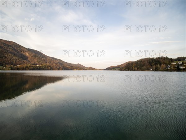 Morning atmosphere at Lake Fuschl