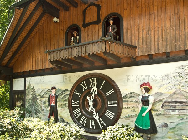 World's largest cuckoo clock near Triberg