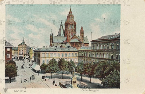 Gutenbergplatz in Mainz