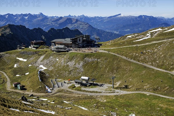 View at Nebelhorn on Hoefatsblick station