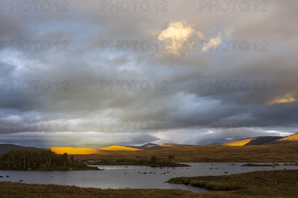 Sunset at Loch Ba