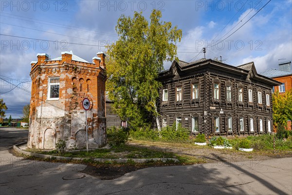 Old wooden house