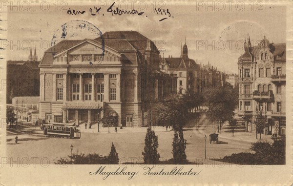 The Central Theatre in Magdeburg