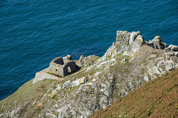 Old fortification on the Island of Lundy