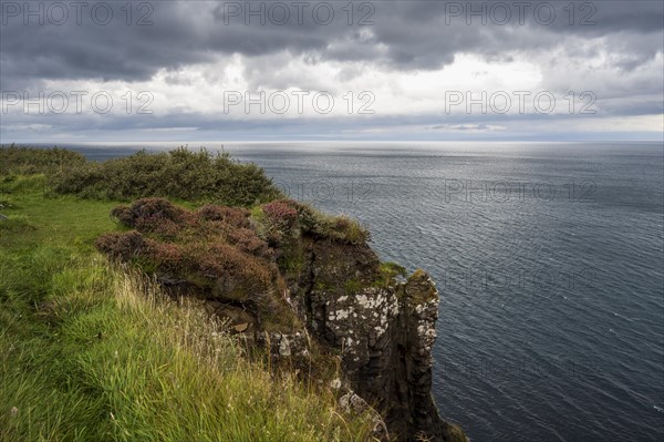 Coast at Kilt Rock Waterfall