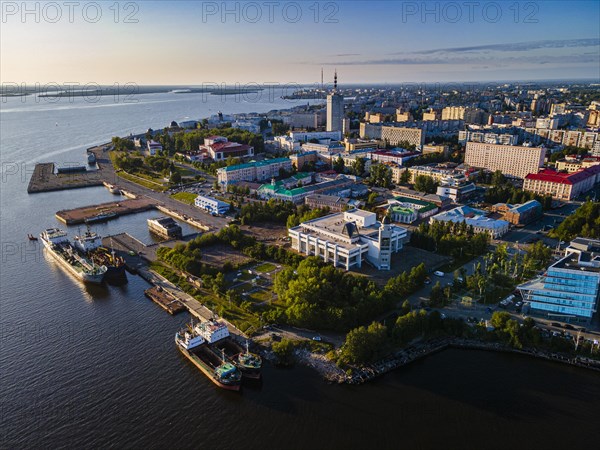 Aerial of Arkhangelsk