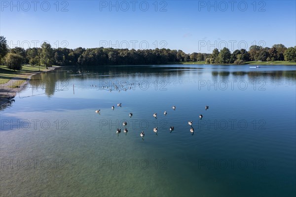 Karlsfelder See recreation area near Karlsfeld