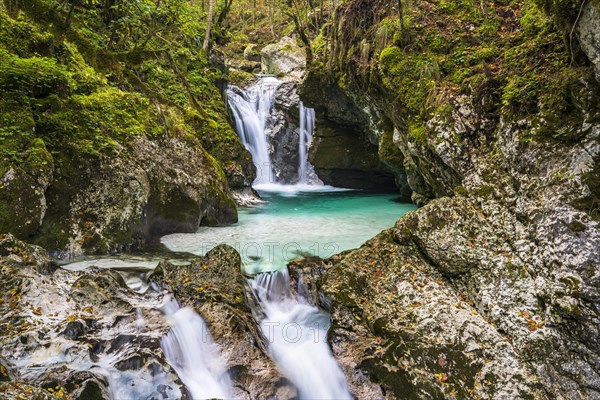 Sunik Waterfall on the Lepenjica