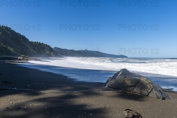 Volcanic beach