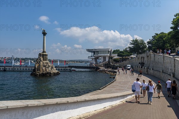 Monument to the Sunken Ships in Sevastopol