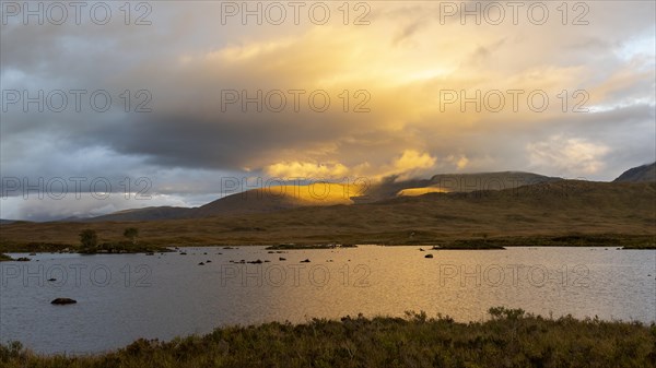 Sunset at Loch Ba