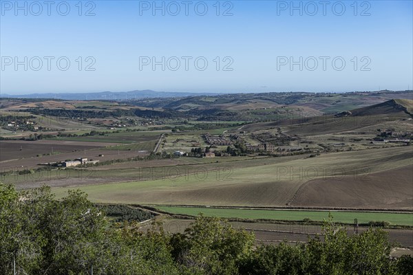 Overlook over the Scenery around the Necropolis of Tarchuna