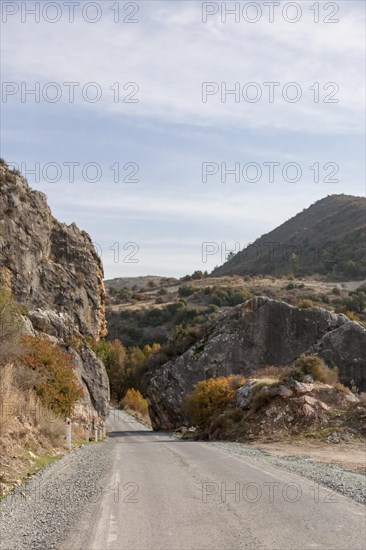 Road in the Troodos Mountains