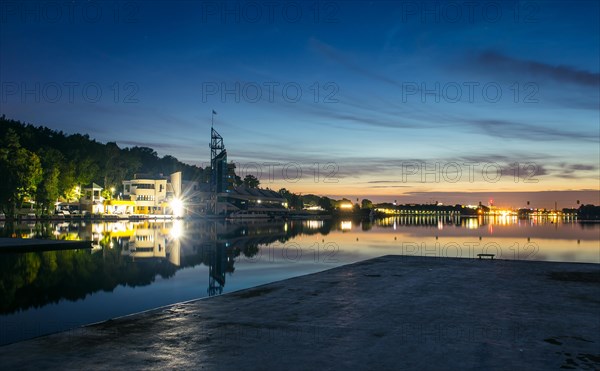 Malta Poznan night view Poland