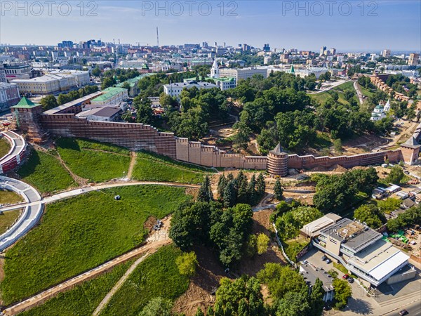 Aerial of the kremlin