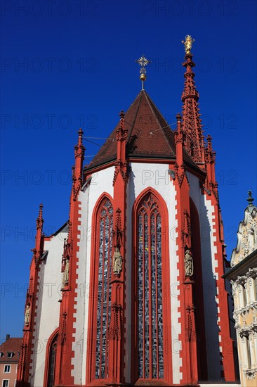 In the old town of Wuerzburg