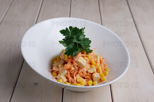 Salad with corn