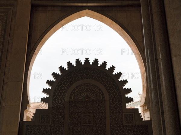 Light entering through a gate