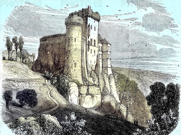 Chateau de Hollenfeltz in 1884