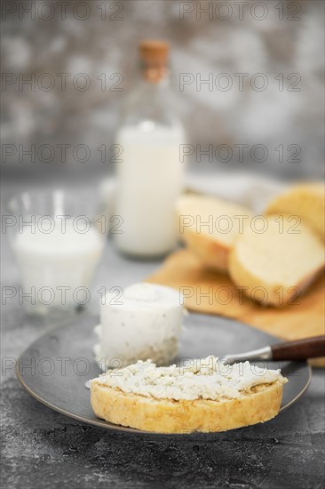 Sandwich with homemade yeast-free bread