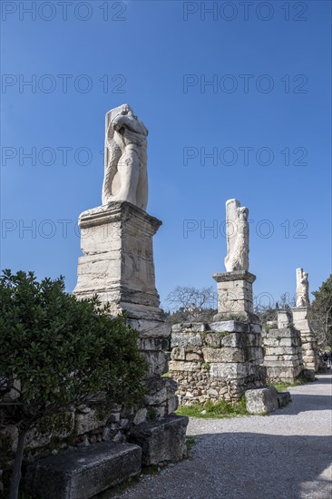 Columns at the Odeion of Agrippa