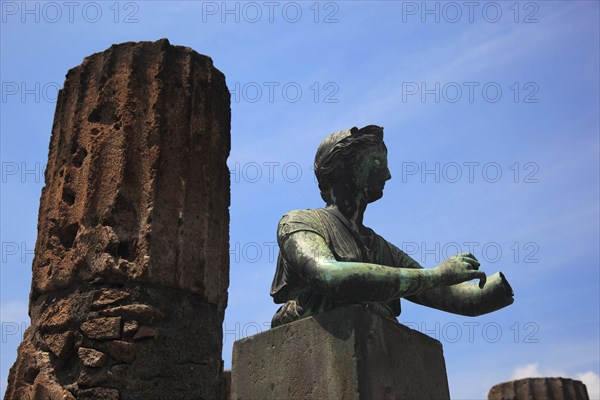 Statue of Diana in the Temple of Apollo