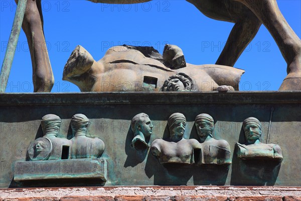 Relief on the base of the statue of Centaur in the area of the Forum