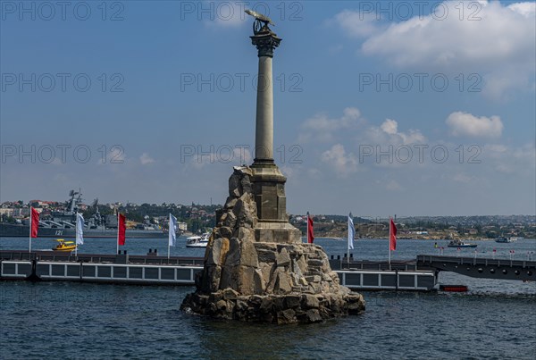 Monument to the Sunken Ships in Sevastopol