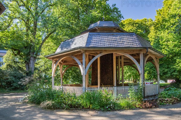 Graduation house in the spa garden