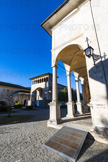 Unesco world heritage site Sacro Monte de Varallo