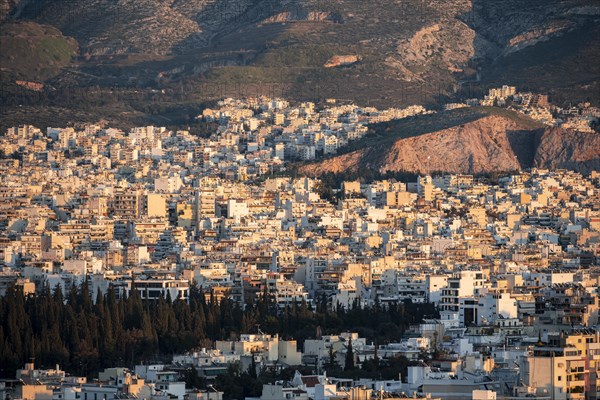 Densely populated cityscape