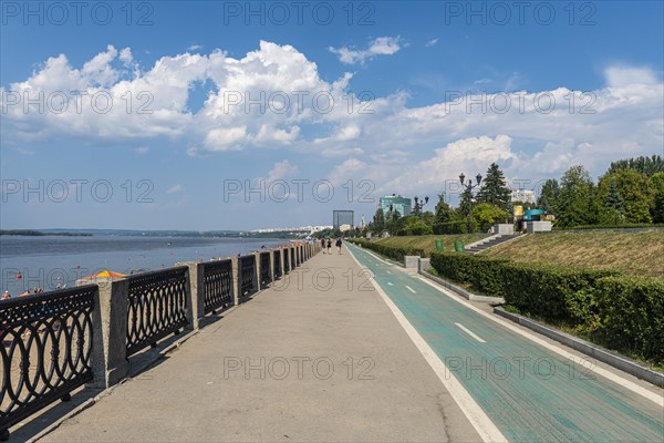 River banks of the Volga