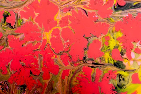 Ebru marbling handmade art