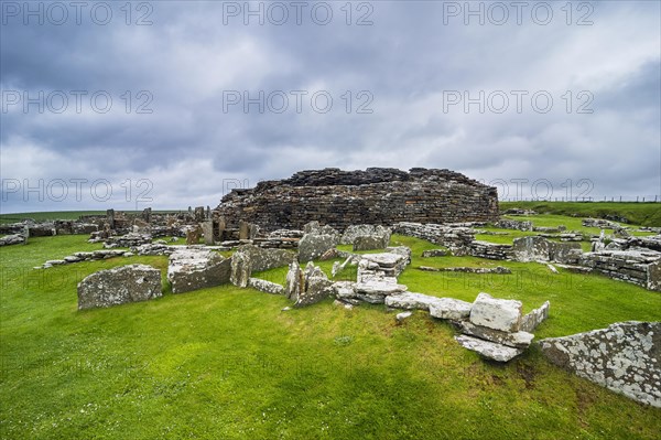 Iron age build Broch of Gurness