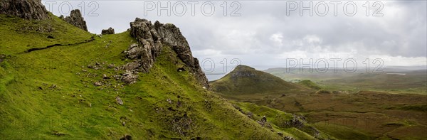 Quiraing Rock Landscape