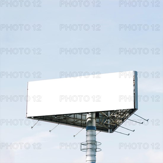 Empty triangle billboard